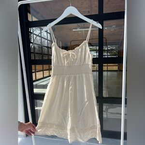 Roxy Cream Mini Dress